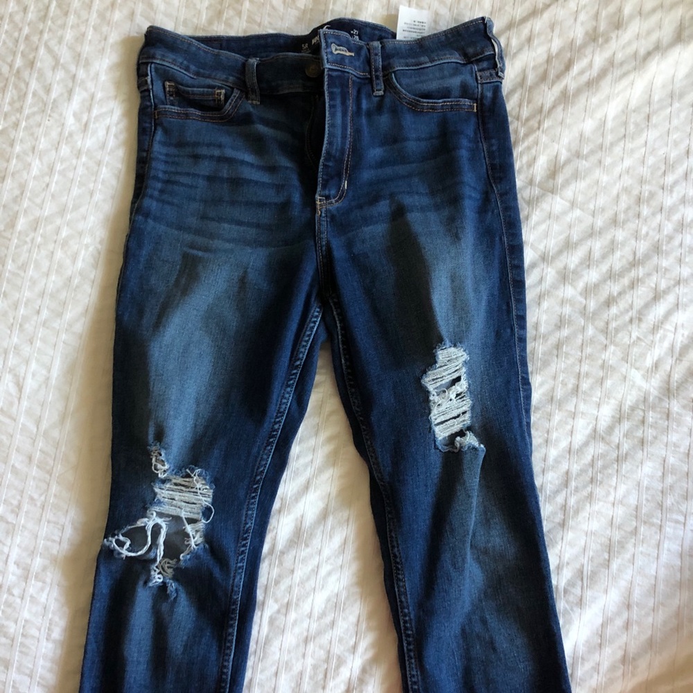 hollister jean shorts